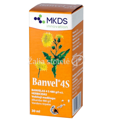 MKDS BANVEL SISTEMINIS HERBICIDAS 30 ML