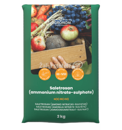 AGRONOM SALETROSAN (AMONIO NITRATAS-SULFATAS) 2 KG