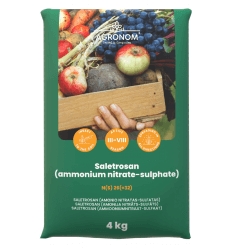 AGRONOM SALETROSAN (AMONIO NITRATAS-SULFATAS) 4 KG