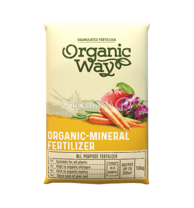 ORGANIC WAY ORGANINĖS - MINERALINĖS UNIVERSALIOS TRĄŠOS 10 KG