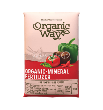 ORGANIC WAY ORGANINĖS - MINERALINĖS POMIDORŲ IR PAPRIKŲ TRĄŠOS 10 KG