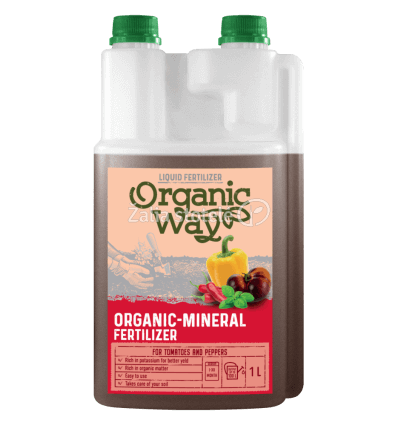 ORGANIC WAY POMIDORAMS IR PAPRIKOMS SKIRTOS ORGANINĖS-MINERALINĖS TRĄŠOS 1 L