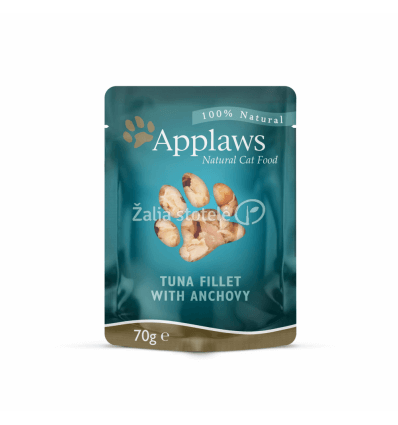APPLAWS TUNA FILLET WITH WHOLE ANCHOVY KONSERVAI 70G KATĖMS 8006ML-A
