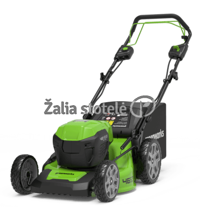 GREENWORKS VEJAPJOVĖ 46CM GD24X2LM46SP4 BE AKUMULIATORIAUS