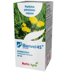 BALTIC AGRO BANVEL SISTEMINIS VEJŲ HERBICIDAS 30 ML