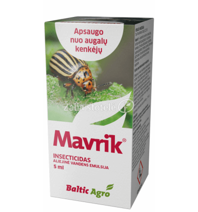 BALTIC AGRO MAVRIK KONTAKTINIS INSEKTOAKARICIDAS 5 ML