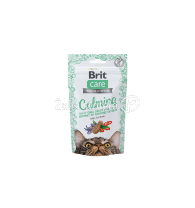 BRIT CARE SKANĖSTAS CALMING 50G KATĖMS