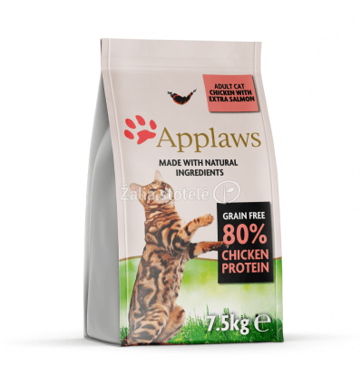 APPLAWS ADULT CHICKEN WITH SALMON 7,5KG KATĖMS 4073