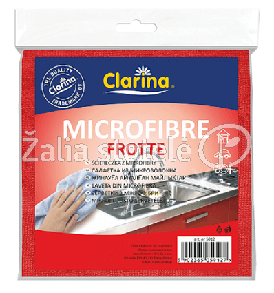 CLARINA UNIVERSALI MIKROFIBROS ŠLUOSTĖ 1 VNT