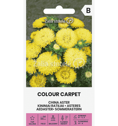 KININIAI RATILIAI COLOUR CARPET YELLOW