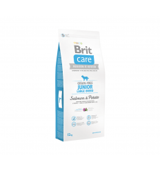 BRIT CARE JUNIOR L SALMON&POTATO 3KG ŠUNIMS