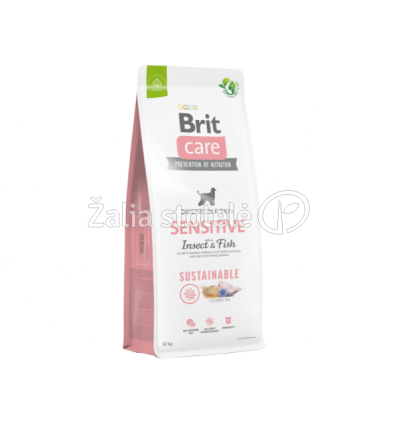 BRIT CARE SENSITIVE INSECT&FISH 3KG ŠUNIMS