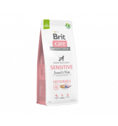 BRIT CARE SENSITIVE INSECT&FISH 12KG ŠUNIMS