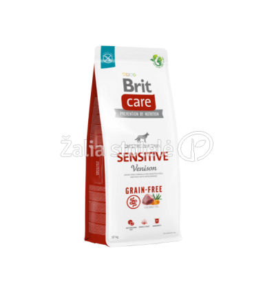 BRIT CARE SENSITIVE VENISON POTATO 3KG ŠUNIMS