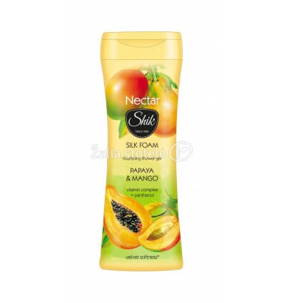 SHIK NECTAR DUŠO ŽELĖ PAPAJOS IR MANGO 250G