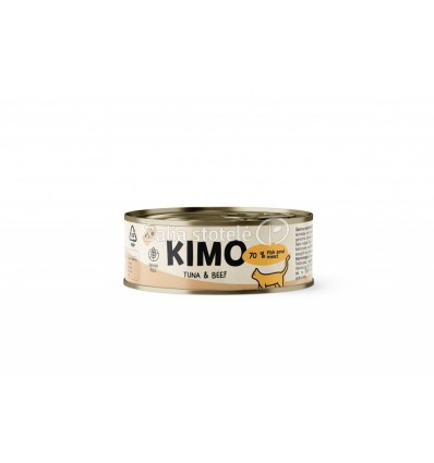 KIMO TUNA&BEEF KONSERVAI KATĖMS SKARDINĖJE 70G