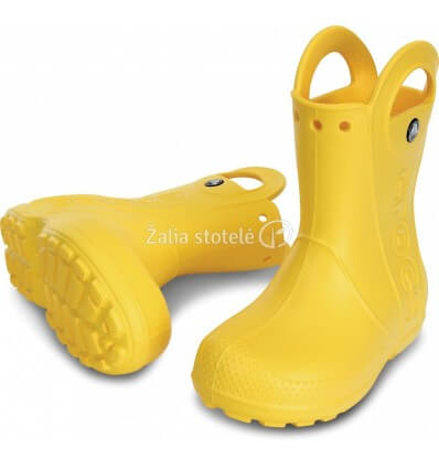 CROCS KIDS HANDLE IT RAIN BOOT GELTONA 33,5