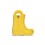 CROCS KIDS HANDLE IT RAIN BOOT GELTONA 33,5