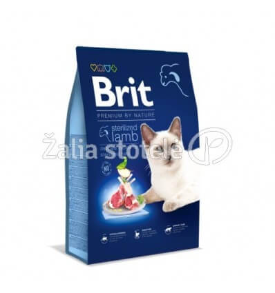 BRIT PREMIUM CAT STERILIZED LAMB KATĖMS