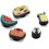 CROCS AKSESUARAI CUTE PICNIC 5VNT