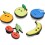 CROCS AKSESUARAI SMILE FRUIT 5VNT