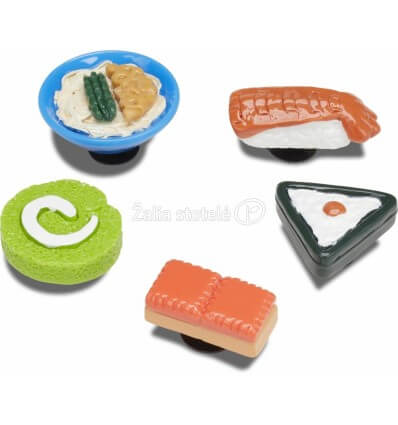 CROCS AKSESUARAI 3D MINI SUSHI PARTY 5VNT