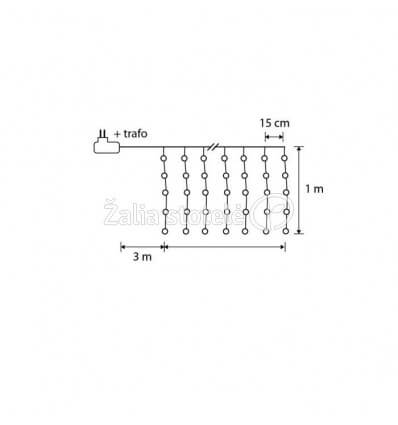 GIRLIANDA-UŽUOLAIDA BERRY 1105726 100LED